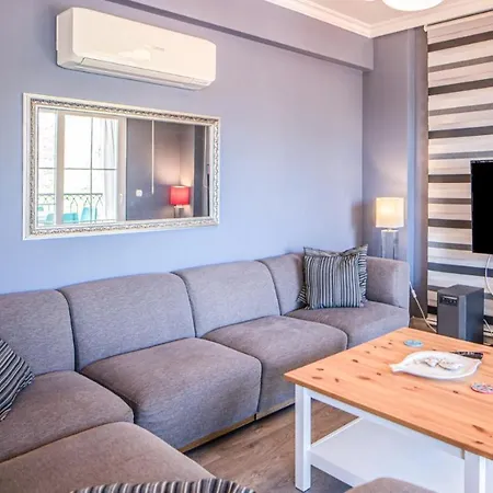 Flat W Shared Pool And Balcony In Apartment