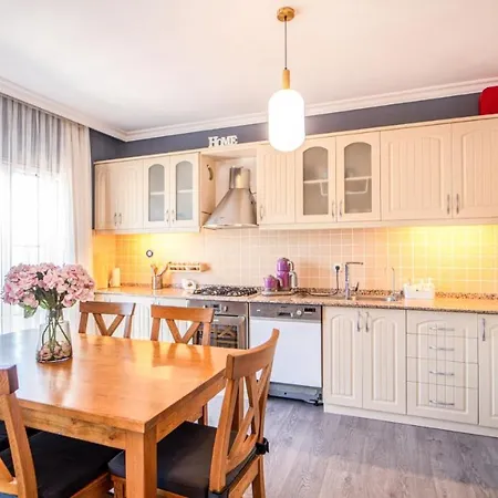 Flat W Shared Pool And Balcony In 公寓 费特希耶